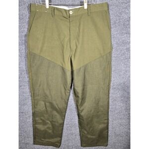 Vintage Rattlers Brand Hunting Pants Mens 38x33 Olive Green Nylon Field